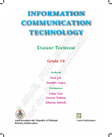 Ethiopian Grade 10 ICT Student Textbook.pdf